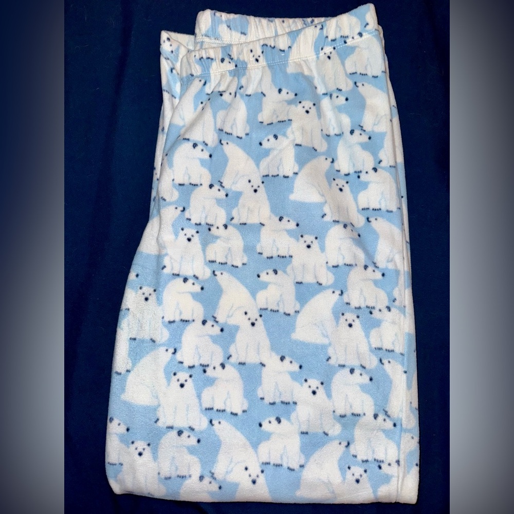 Wondershop Polar Bear Pajama Bottoms - Blue and White
